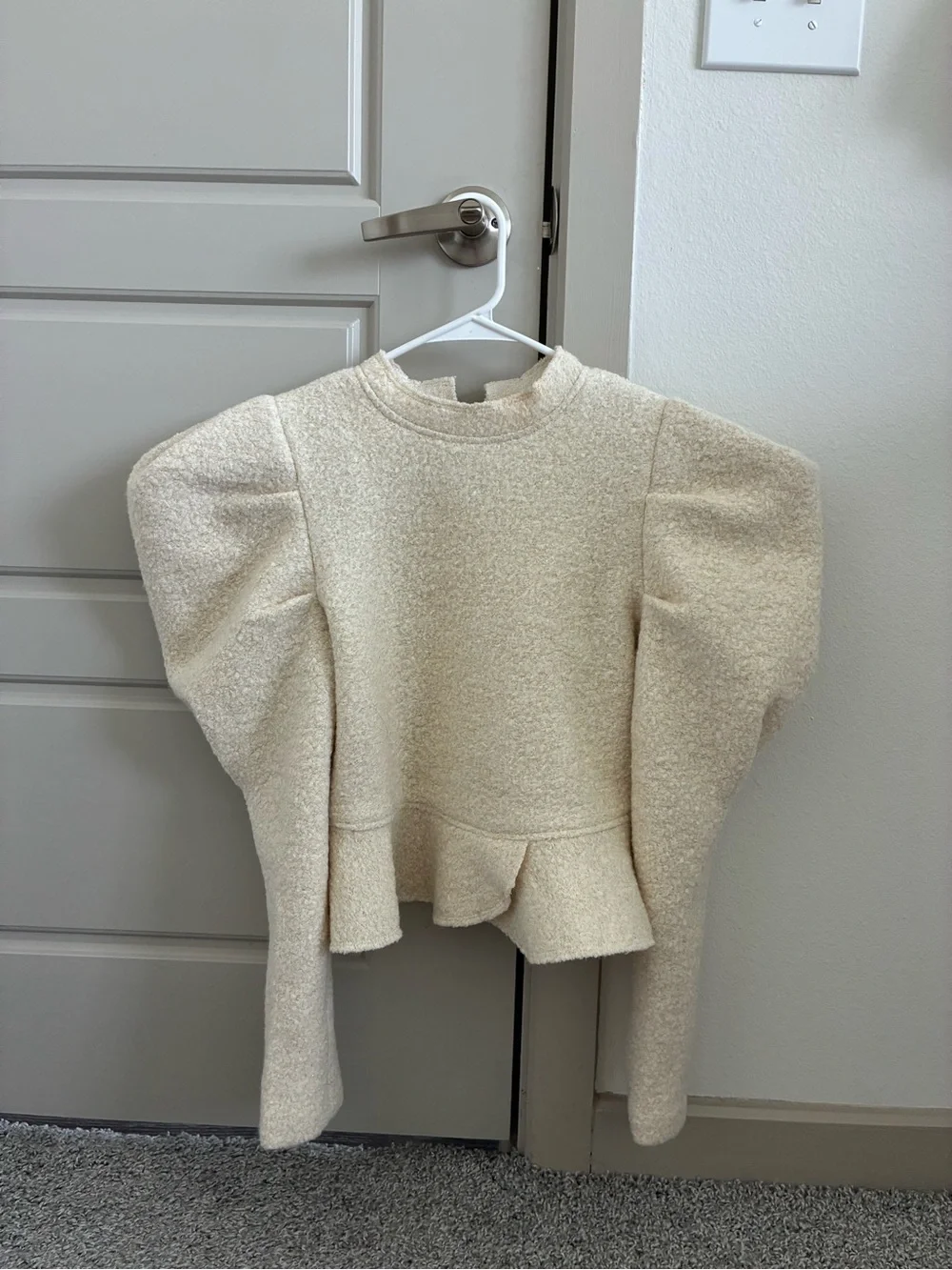Tuckernuck Hyacinth House Pia Peplum Blouse